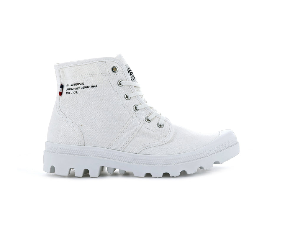 Botas Palladium PALLABROUSSE LEGION Hombre Blancas | Costa Rica-95647